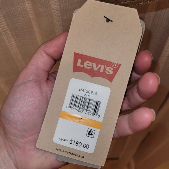 Mens Levi's Jacket with Sherpa Lining Size Small - Picture 3 of 5